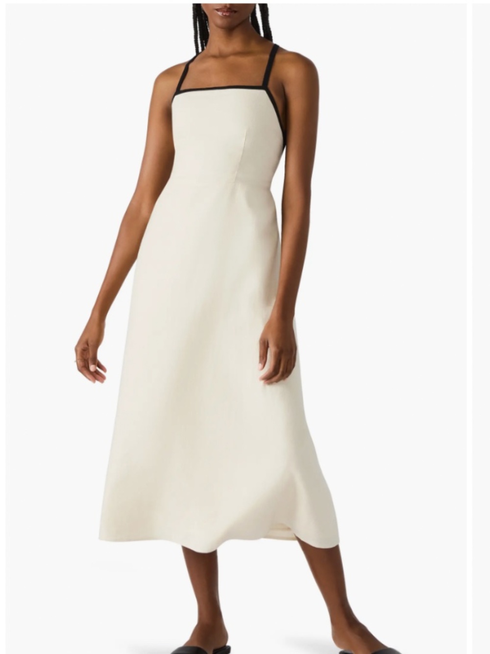 Riyan Linen Blend A-Line Sundress